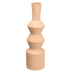Vaso Gift Decor 20028-CLS Marrone Ceramica Geometrico 15 x 60 x 15 cm