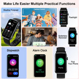 Kuizil Smartwatch 1.47" HD con Chiamate BT e Fitness Tracker