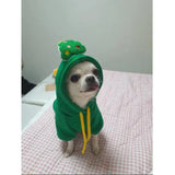 Cappottino Natalizio in Pile per Cani e Gatti
