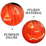 Lanterna Zucca Decorativa LED per Halloween