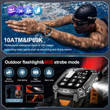 Smartwatch GUHUAVMI AK86 10ATM GPS Batteria 1400mAh