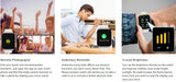Jxrev Smartwatch 1.69" con Fitness Tracker e Monitoraggio