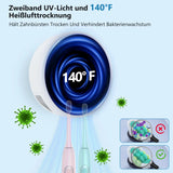Rbefeuly Sterilizzatore Spazzolini UV con Asciugatura