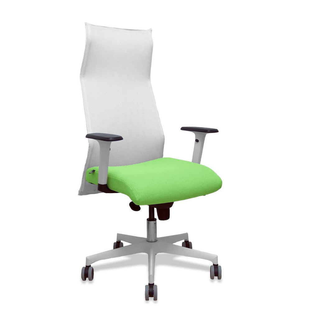 Sedia da Ufficio Piqueras y Crespo 54BR65G Bianco Pistacchio