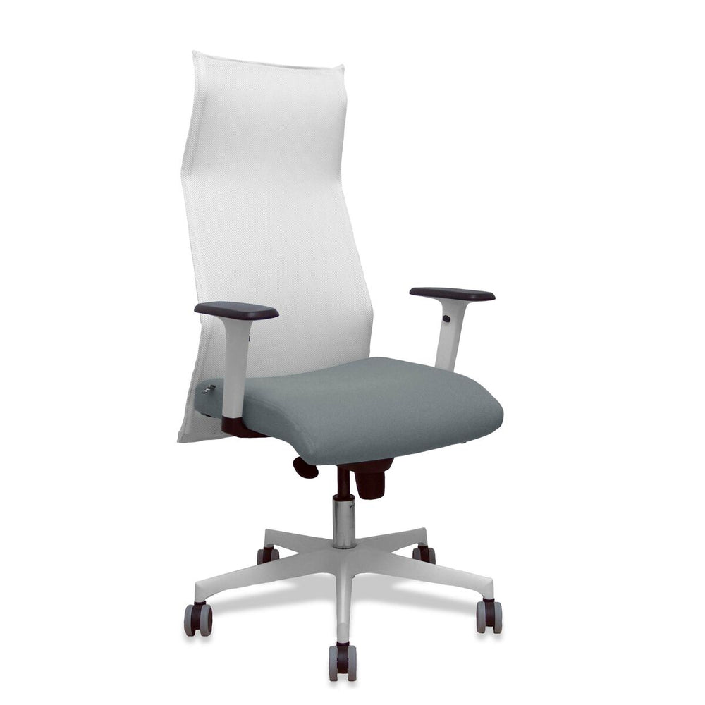 Sedia da Ufficio Piqueras y Crespo 54BR65G Bianco Grigio