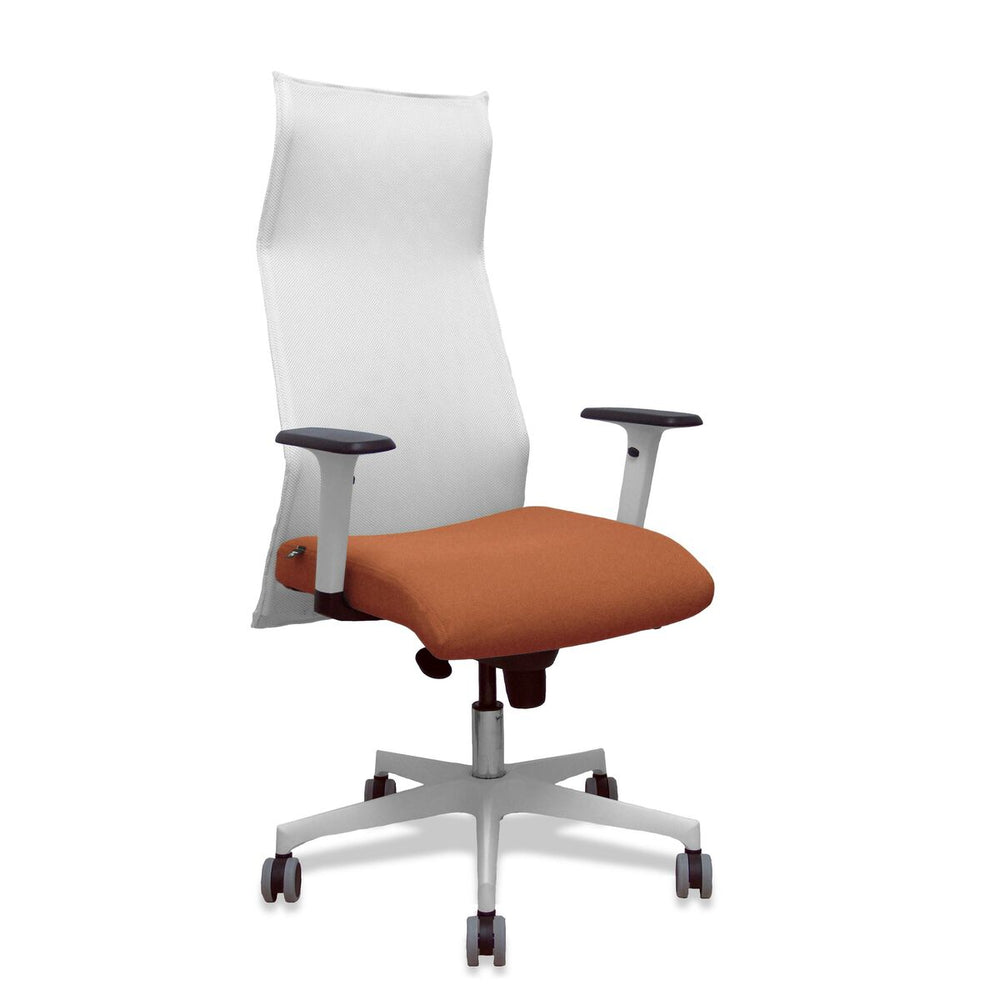 Sedia da Ufficio Piqueras y Crespo 54BR65G Bianco Marrone