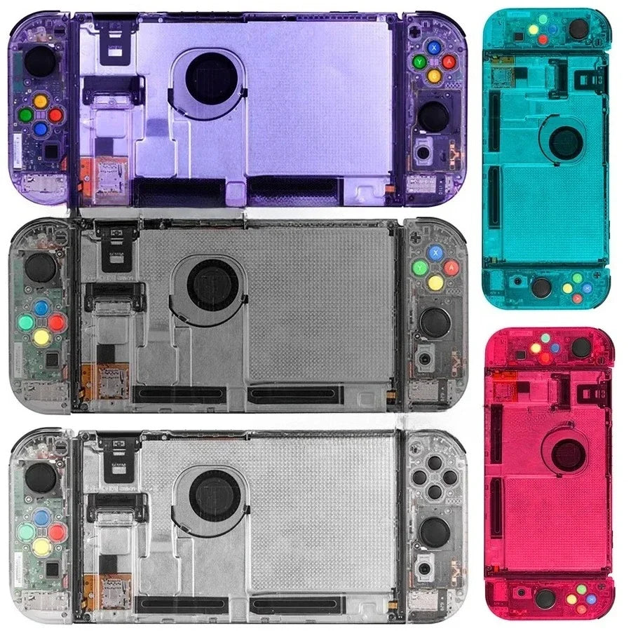 Cover Trasparente di Ricambio per Nintendo Switch e Joy-Con
