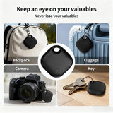 1/2 Confezione di localizzatori Android Applicabile all'app Google Find Hub.  Localizzatore vocale - anti-tracciamento Smart Tag