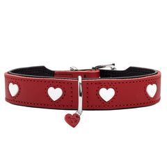 Collare per Cani Hunter Love Rosso S/M 38-44 cm