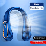 Ventilatore elettrico da collo portatile senza pale da 8000 mAh,
