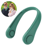 Ventilatore da collo portatile con 3 velocità regolabili ed estensibili