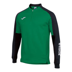 Felpa senza Cappuccio Bambino Joma Sport Championship Nero Verde 11-12 anni
