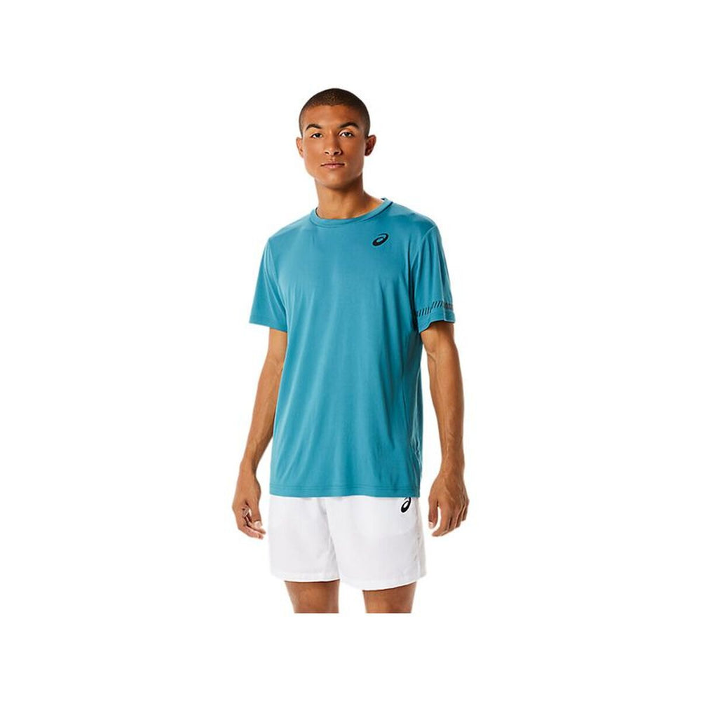 Men’s Short Sleeve T-Shirt Asics 2041A136-302 Sky blue