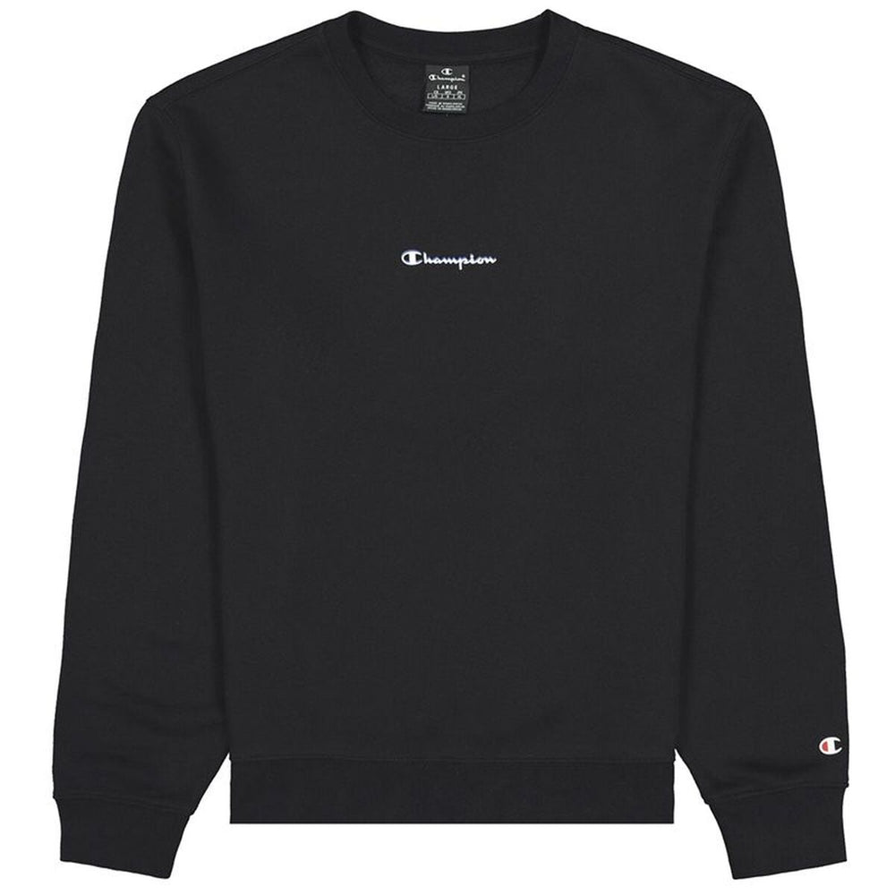 Sudadera sin Capucha Hombre Champion Basket Graphic M Negro