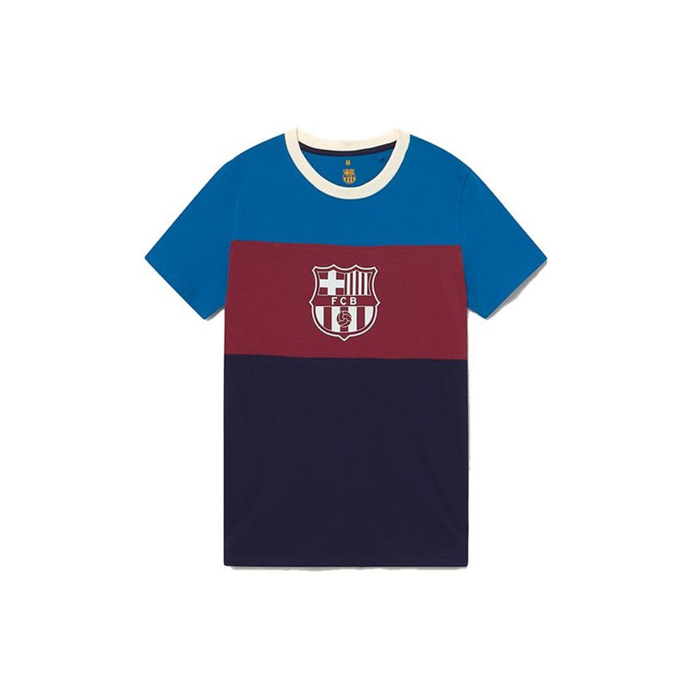 Maglia da Calcio a Maniche Corte Uomo F.C. Barcelona Tricolor