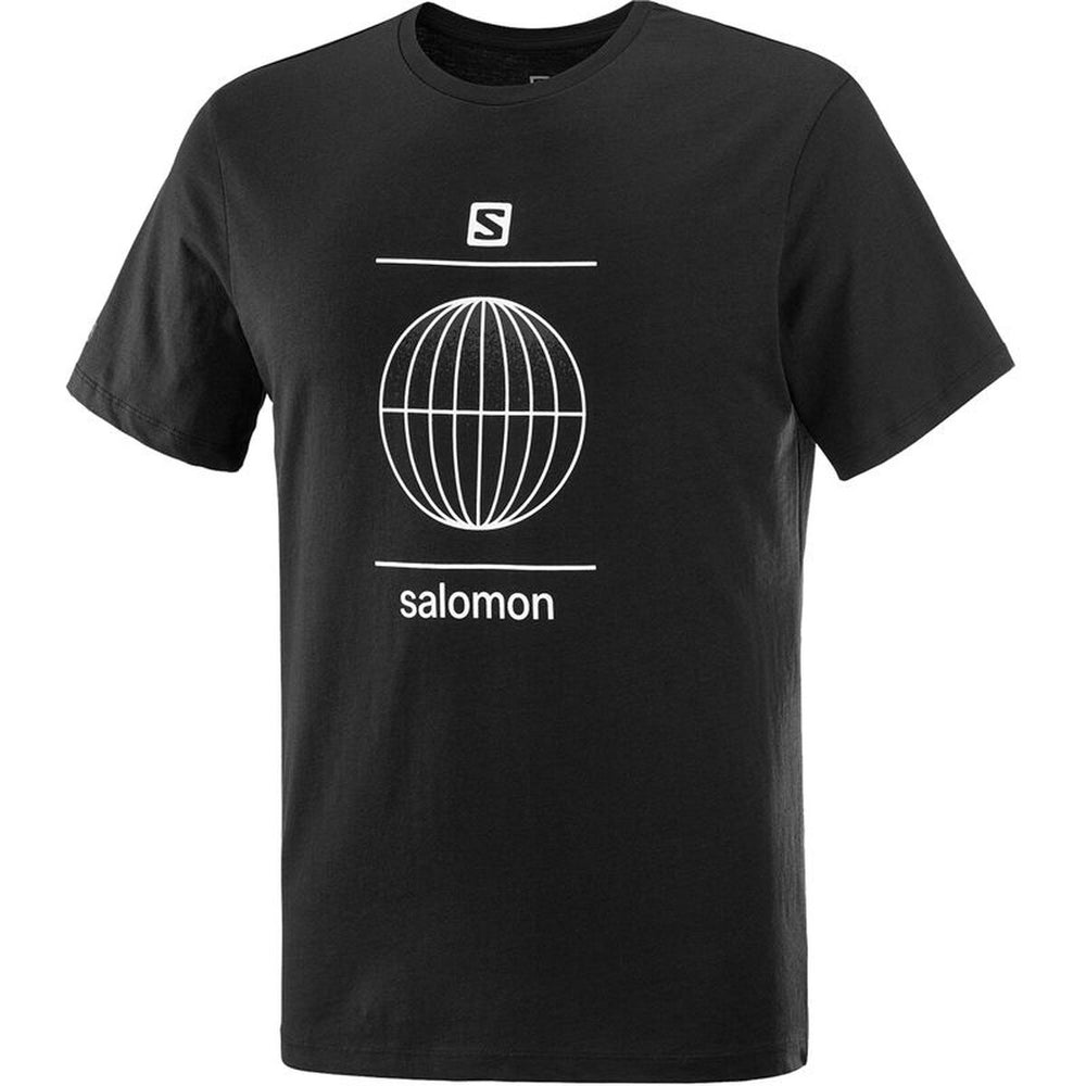 Maglia a Maniche Corte Uomo Salomon LC1963500 Nero
