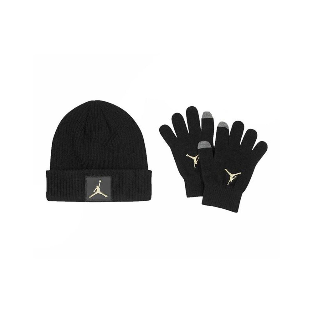 Berretto e Guanti Jordan Jumpman Patch Beanie Nero