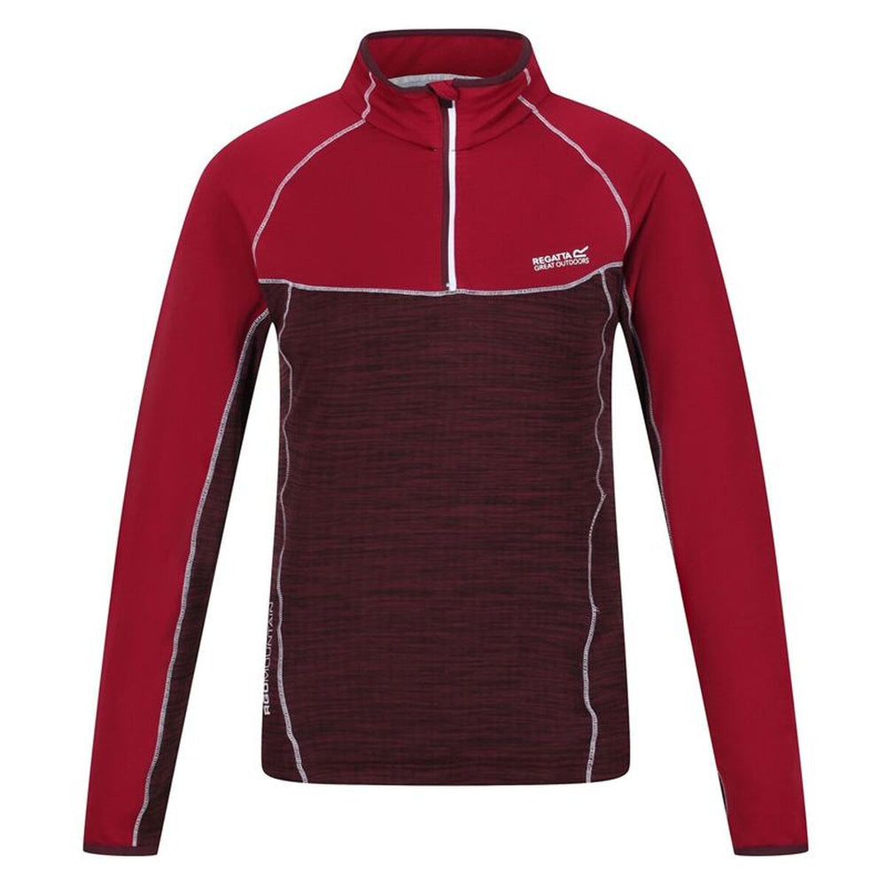 Forro Polar Regatta Hepley Lightweight Half-Zip W Rojo Oscuro