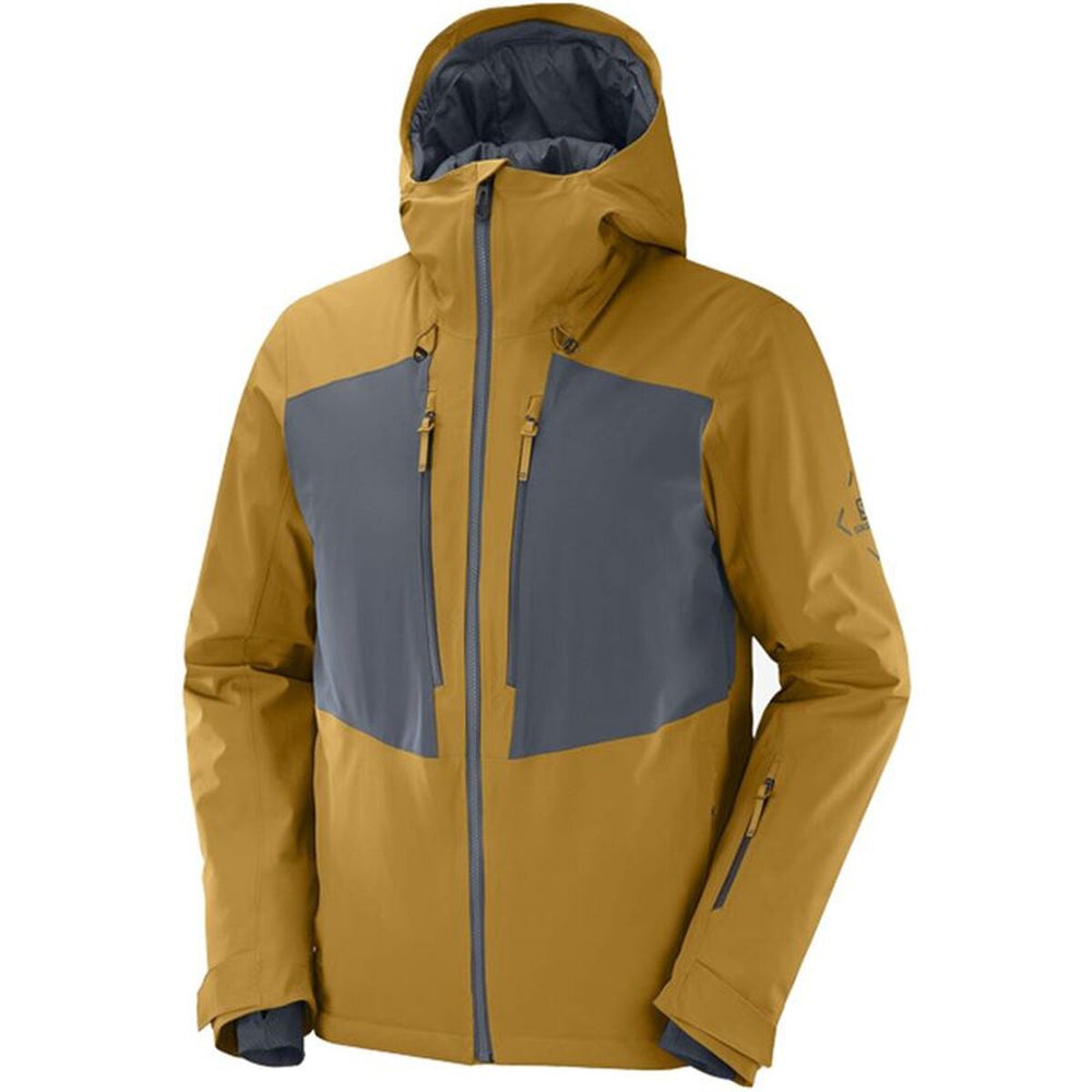 Chaqueta de Esquí Salomon LC1583400 Dorado Hombre