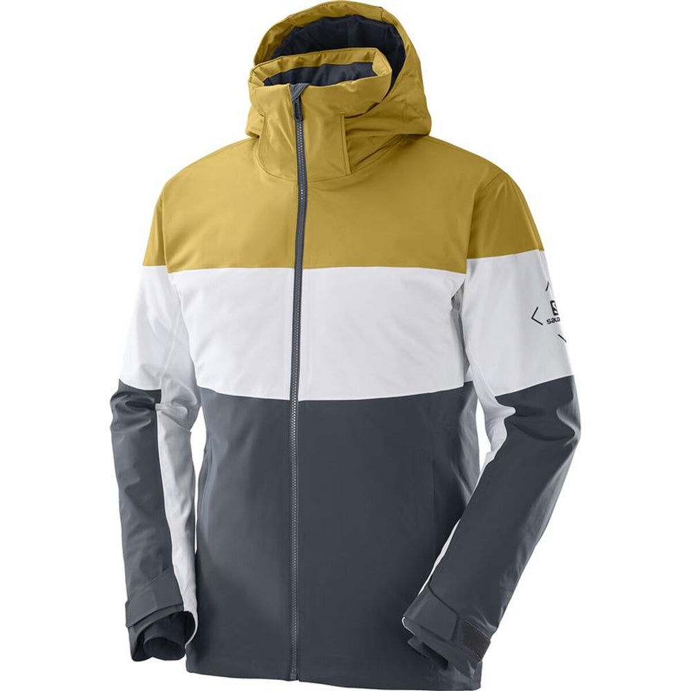 Giacca da sci Salomon LC1587700 Grigio chiaro Uomo