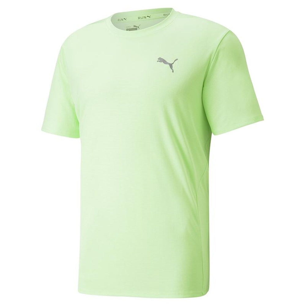 Maglia a Maniche Corte Uomo Puma Verde limone