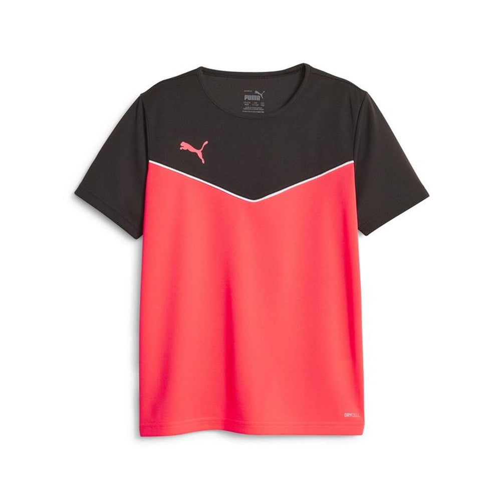 Children's Short Sleeved Football Shirt Puma 657527 53 Black (7-8 Years)