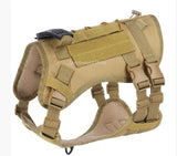 Gilet Tattico Impermeabile per Cani Medi e Grandi