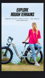 Bicicletta elettrica Shengmilo MX06 con motore da 1000 W, batteria da 48 V 17,5 Ah,