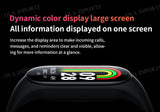 Smartwatch M9 per uomo e donna, braccialetto fitness, fascia sportiva, monitoraggio della frequenza cardiaca e della pressione sanguigna, impermeabile, multifunzione.