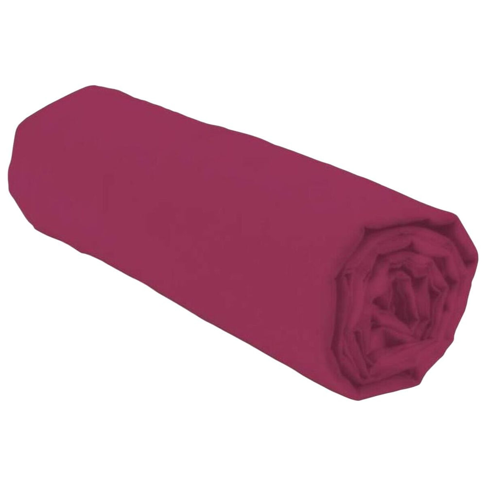 Lenzuolo con angoli aderenti Lovely Home LH71612 Fucsia Rose 140 x 190 + 30 cm
