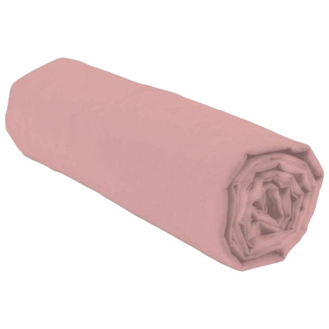 Sábana Bajera Ajustable Lovely Home LH71628 Rosa Rose 140 x 190 + 30 cm