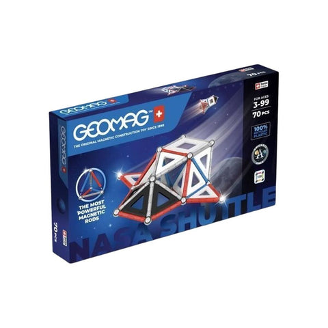 Set di Costruzioni Geomag Nasa Shuttle 70 piezas