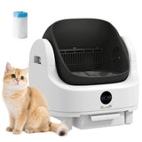 Lettiera per gatti automatica PawHut Self-opulent, con sensori di sicurezza