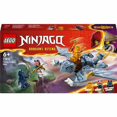 Set di Costruzioni Lego NINJAGO 71810 The Young Dragon Riyu Multicolore