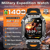 Smartwatch 2026 con batteria ultra grande da 1400 mAh