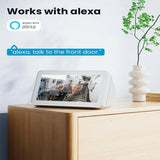 ieGeek Videocitofono wireless con suoneria, videocamera per campanello HD 2K