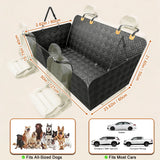 Cuscino di copertura per sedile auto per animali domestici XXXL extra large, adatto ai sedili posteriori rigidi