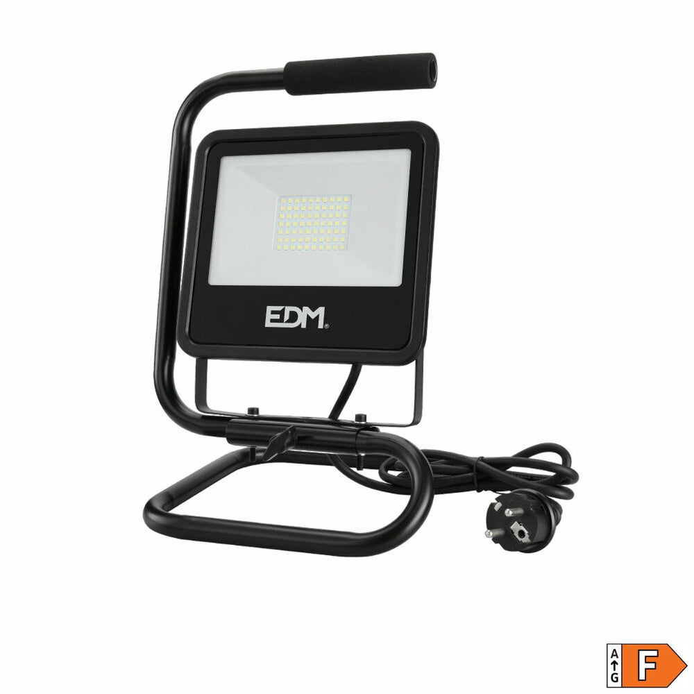Faro Proiettore EDM 70416 Black Series Nero F 50 W (6400 K) (6500K)
