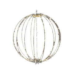 Lighting decoration Lumineo Silver Metal 220 V