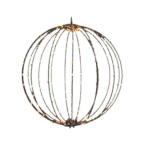 Lighting decoration Lumineo Black Metal 220 V Ø 38 cm