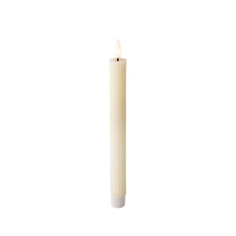 Candela LED Lumineo Beige Ø 2,2 x 24,5 cm (AAA)