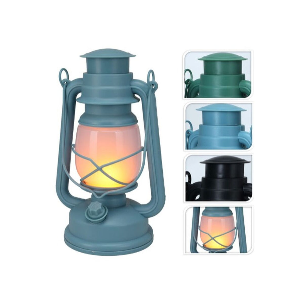 Torcia a LED Lumineo Azzurro Verde Blu/Verde Alluminio 24,5 cm