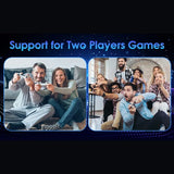 M15 4K Retro Game Stick, 64GB Built-in 20000+ Classic Games, Wireless Controller Game Console, 20+ Simulators Support, HD TV Video Gaming Player