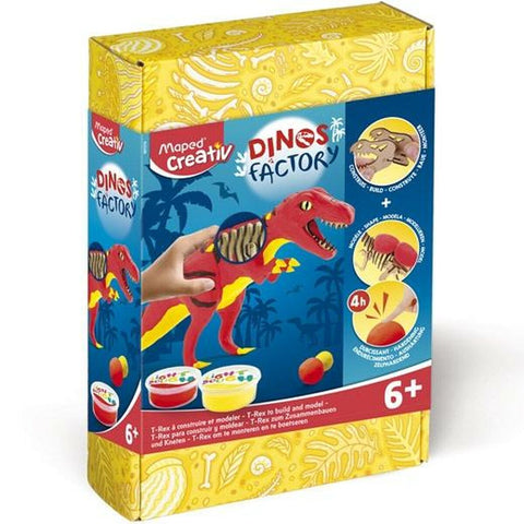 Gioco Fai-da-te Maped Dinos Factory Multicolore