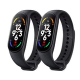 Smartwatch M9 per uomo e donna, braccialetto fitness, fascia sportiva, monitoraggio della frequenza cardiaca e della pressione sanguigna, impermeabile, multifunzione.