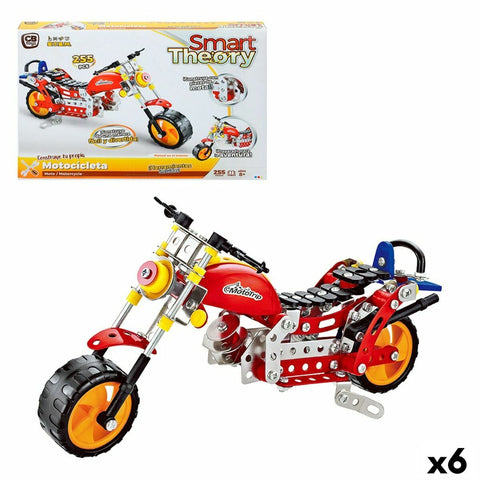 Set di Costruzioni Colorbaby Smart Theory 255 Pezzi Moto (6 Unità)