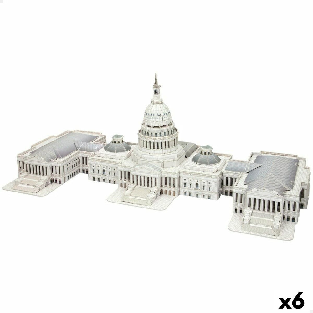 Puzzle 3D Colorbaby Capitolio 126 Pezzi 52,5 x 20,5 x 23,5 cm (6 Unità)