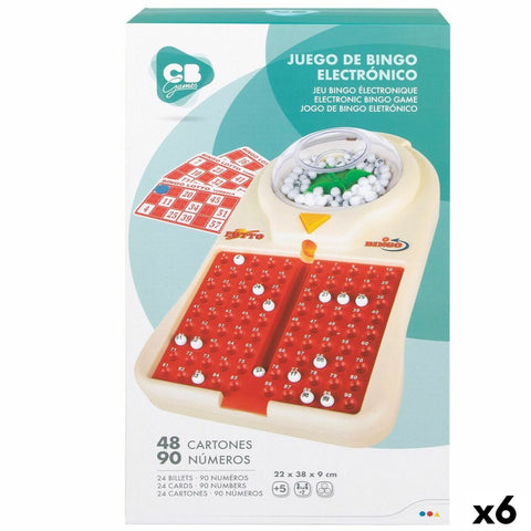 Bingo Automatico CB Games   Cartone Plastica (6 Unità)