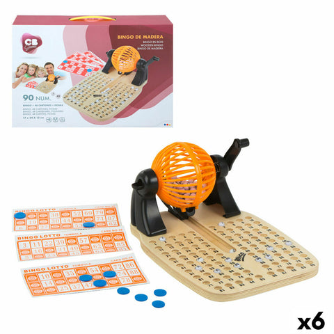 Bingo Colorbaby Legno Plastica (6 Unità)
