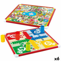 Tabellone per Parcheesi e Gioco dell'Oca CB Games 32 x 32 x 1 cm (25 Pezzi) (6 Unità)